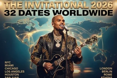 Chris Brown’s 2026 World Tour Officially Announced: Full Schedule, Rumored Guests, and What Fans Can Expect