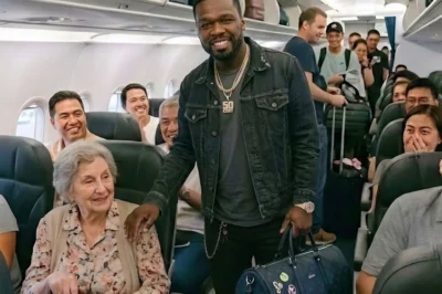 BREAKING: 50 Cent Stuns Passengers with Quiet Act of Kindness Mid-Flight