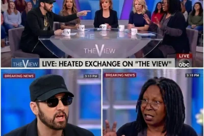 Eminem Shakes Up The View with a Bold Stand on Free Speech.