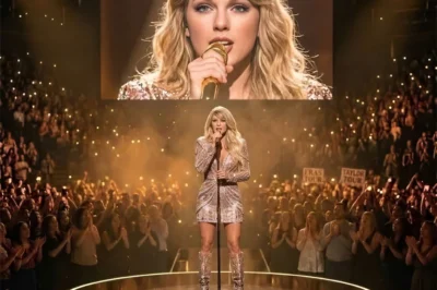 AT 34, Taylor Swift SANG ONE SONG — AND 12,000 PEOPLE REFUSED TO STOP CLAPPING FOR NEARLY 8 MINUTES.