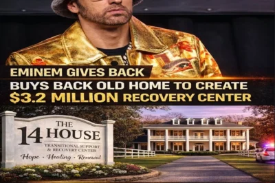 EMINEM GIVES BACK BUYS BACK OLD HOME TO CREATE $3.2 MILLION RECOVERY CENTER