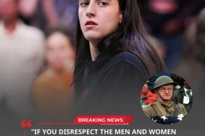 “I DON’T CARE WHO YOU ARE — YOU DO NOT GET TO DISRESPECT THE PEOPLE WHO SERVED THIS COUNTRY.” — CAITLIN CLARK HALTS HER OWN EVENT