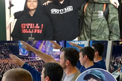 Eminem Fans Under Investigation After Shocking Footage Shows Them Performing Nazi Salute at Game [VIDEO]