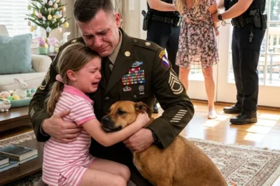 I returned from military service just in time for Easter to surprise my daughter in my Easter Bunny costume. But as I stood behind the door, I heard my new wife snarling, ‘If you dare tell Dad about those bruises on your back, I’ll do with your dog like I did to your mother.’ My daughter sobbed, ‘Dad won’t believe you, he loves Auntie.’ I stepped out, still wearing my mask, and gave her a special Easter ‘gift’ that destroy her whole life.