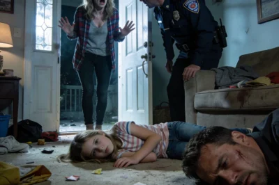 While I was at work, my 10-year-old daughter called me, her voice trembling. “Mom… please help! Come home right now!” I rushed home in panic, only to find my daughter and my husband lying unconscious. I called the police immediately, and one of the officers leaned in and whispered, “Ma’am… you may not believe the reason they collapsed.”