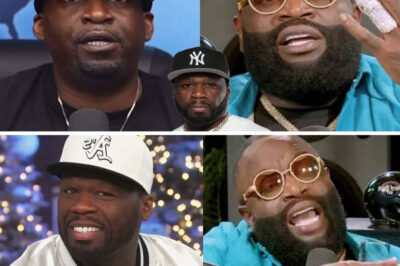 50 Cent Responds To Rick Ross Saying He’ll Slap Him If He See’s Him… “I’ll Show You A Slap Here”