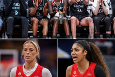 After the Indiana Fever’s dominant 90-73 victory over the Portland Fire – a statement performance under the brightest lights – Sophie Cunningham delivered one of the most emotional postgame moments of the season. Standing beside teammate Caitlin Clark, Cunningham gave a heartfelt tribute to Fever fans and the belief driving this team through every challenge.