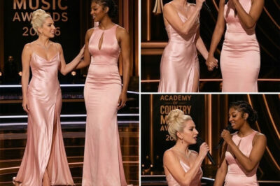 Angel Reese shocks the 2026 Academy of Country Music Awards with a surprise onstage appearance and brings out Lady Gaga for an impromptu moment, stealing the show with a jaw-dropping presentation that prompts wild reactions online: “You touched my heart… And I will always love you…”