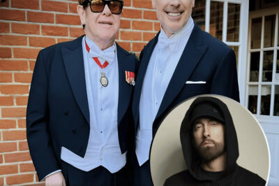 Elton John Confirms The 2 Shocking Items Eminem Mailed For His Wedding—”I unboxed two diamond-encrusted sex toys and choked on my morning tea.”
