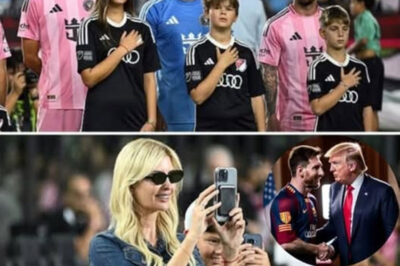 When Childhood Dreams Become Reality: Ivanka Trump’s Children Step Onto the Field with Lionel Messi Before Inter Miami’s Showcase Match, Creating One of the Most Heartwarming Moments of the Night.