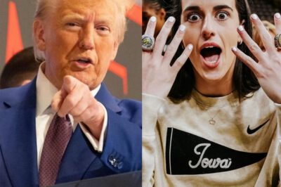 BREAKING: Donald Trump Attacks Caitlin Clark-But the WNBA Superstar’s Emotional Response Leaves Millions Speechless.