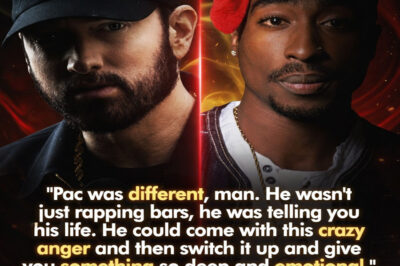 Eminem has always spoken with deep respect for Tupac Shakur.