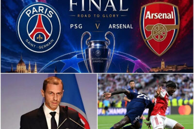 BREAKING NEWS: UEFA finally set a new date for the Champions League final replay between Arsenal and PSG after cancelling the result due to officiating errors.