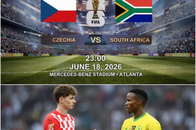 “Stop complaining. This is the World Cup — there are only winners and losers, not excuses.” Czech Republic star Ladislav Krejčí has reportedly aimed a sharp remark at the South African national team ahead of their upcoming clash.