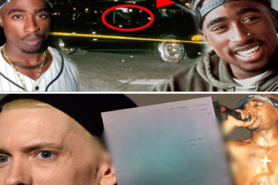 A LETTER THAT LEFT HER IN TEARS… After the death of Tupac Shakur, his mother Afeni Shakur received a deeply personal letter from Eminem. What Eminem wrote about Tupac inside that message is the part fans still talk about years later