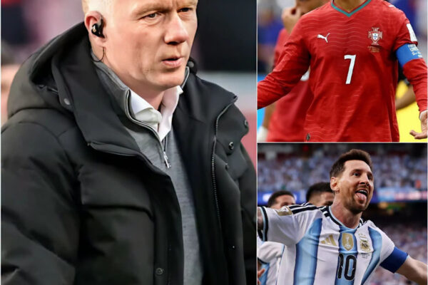 Paul Scholes Causes a Stir by Revealing Ronaldo “Going Crazy” Over Mes...