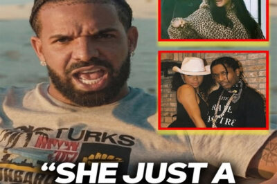 In a shocking turn of events, global icon Drake has just issued a terrifying warning to Rihanna, pleading with her to “RUN” before it’s too late! 💥 This explosive Hollywood drama involving her partner, A$AP Rocky, is sending massive shockwaves worldwide!