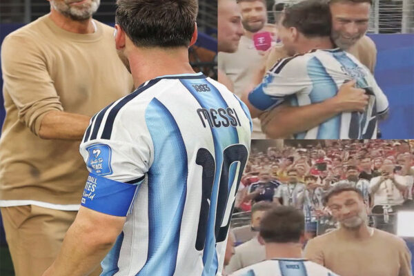 Klopp burst into laughter when he met Messi after the match, a reactio...