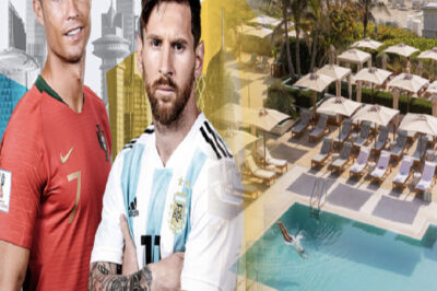 Ronaldo splurges 164 million VND per night at a super luxury resort, while Messi is more modest with a 5 million VND hotel at the 2026 World Cup.