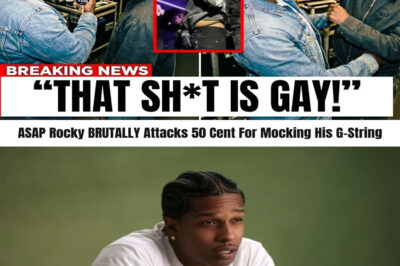 The rap world is in absolute chaos! After 50 Cent and Boosie Badazz mocked A$AP Rocky’s G-string tour outfit, Rocky fired back with a vicious insult. But the drama turned physical backstage in Baltimore. A hidden dressing room microphone caught the entire explosive fight.