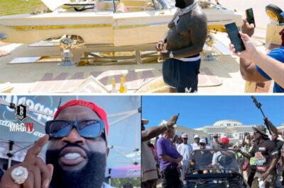 Rick Ross Greets Guests with Boss Energy at the Start of His 5th Annual Car Show
