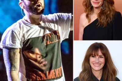 EMINEM REFUSED TO BE SEATED WITH JULIA ROBERTS — AND THE INTERNET IS LOSING ITS COLLECTIVE MIND!