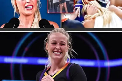The WNBA is in absolute chaos after shocking new footage leaked from the Indiana Fever’s latest clash! While the league looks the other way, superstar Caitlin Clark was systematically targeted, poked in the eye, and brutally shoved to the ground.