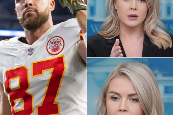 “HE’S JUST A FOOTBALL PLAYER.” — KAROLINE LEAVITT MOCKS TRAVIS KELCE —...