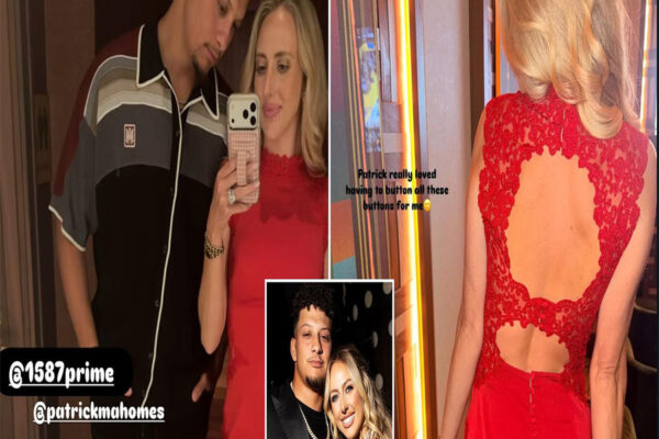 Brittany Mahomes Jokes Husband Patrick ‘Really Loved’ Doing Up All the...
