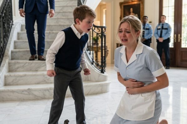 The 18th nanny ran out of the mansion bl.e.e.ding. “That child is a m0...
