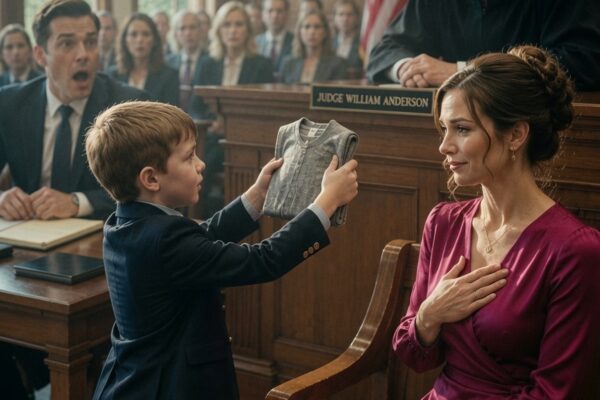 My Ex-Husband’s Lawyer Held Up My Son’s Worn Shirt To Prove I Was An U...