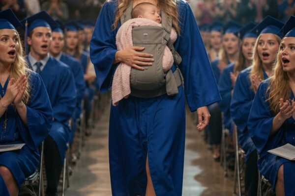 They started laughing the moment my daughter walked onto the graduatio...