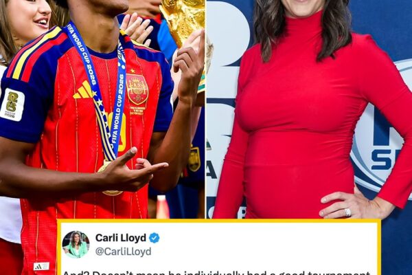 Two-time World cup champion Carli Lloyd weighs in on if Lamine Yamal h...