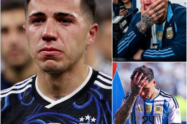30 MINUTES AGO: SUDDENLY, THE ENTIRE ROOM BURST INTO TEARS: ENZO FERNÁ...