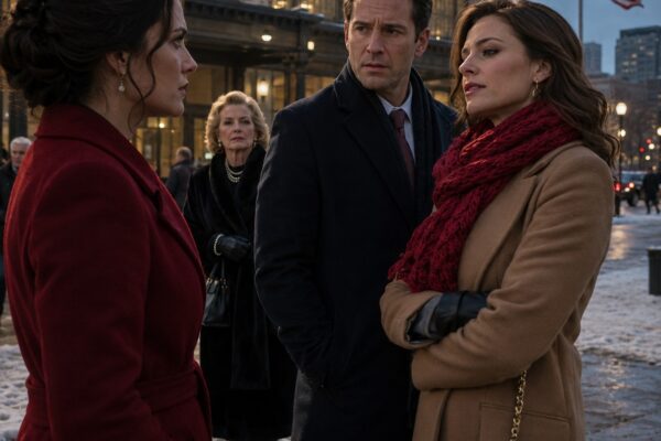HIS MISTRESS WORE THE RED SCARF I KNITTED WHEN WE WERE POOR—SHE DIDN’T...
