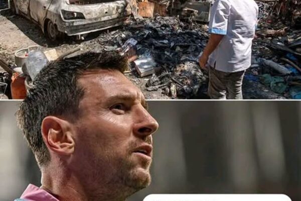 Lionel Messi donates 80,000 euros to help rebuild Madrid after the dev...